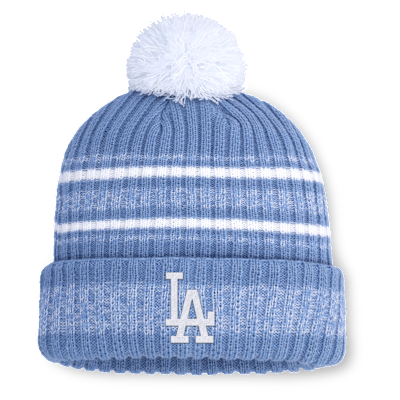 Los Angeles Dodgers Peak Men's Nike MLB Cuffed Pom Beanie. Nike.com